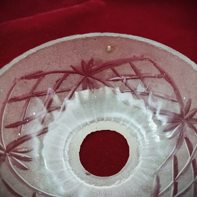 Old chandelier pan Etched Design