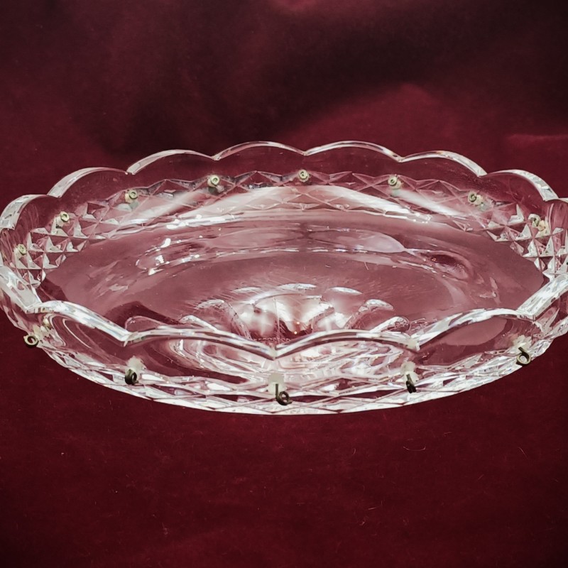 Bohemian chandelier top canopy 1950s 