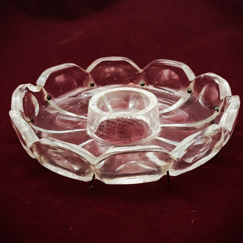 F C Osler antique Victorian chandelier pan 