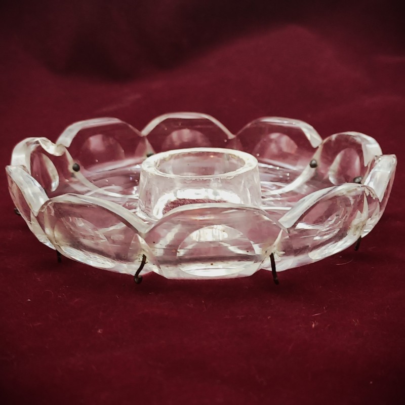 F C Osler antique Victorian chandelier pan 