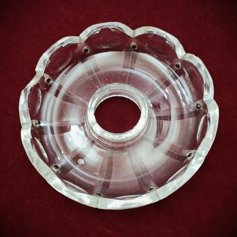 F C Osler antique Victorian chandelier pan 