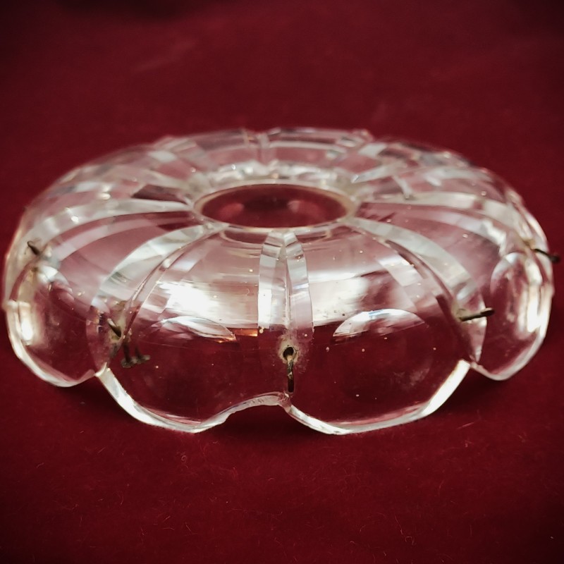 F C Osler antique Victorian chandelier pan 