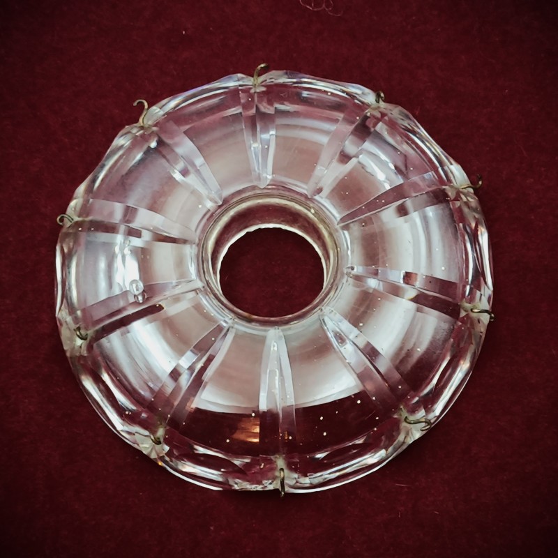 F C Osler antique Victorian chandelier pan 