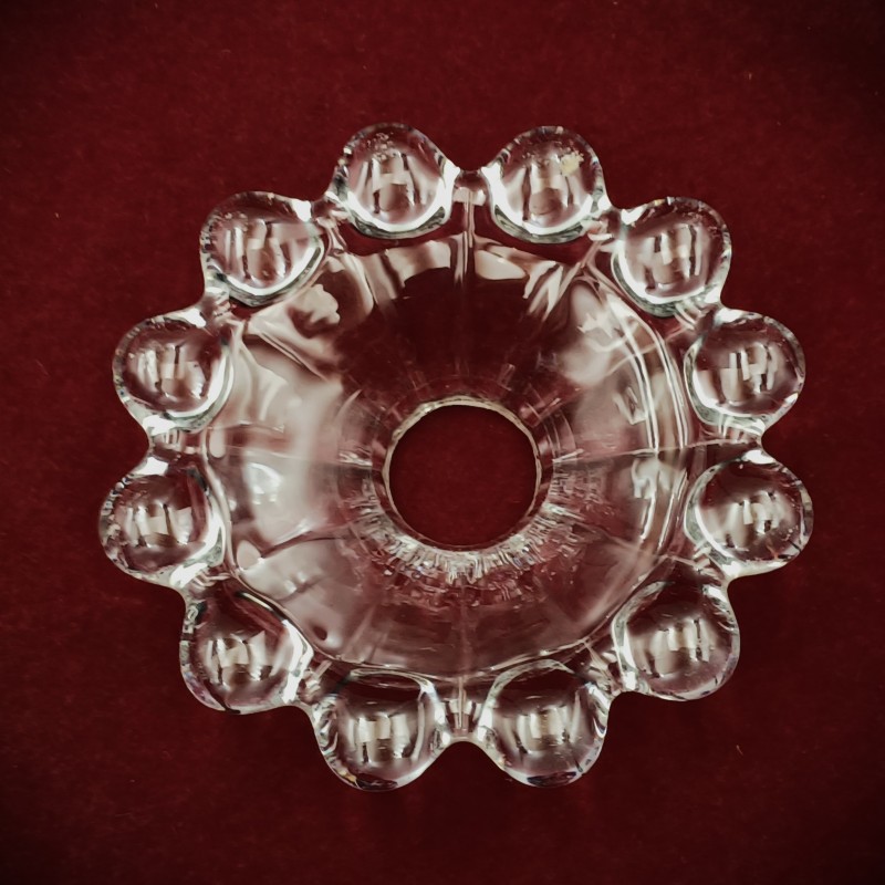 Bobeche - bobble rimmed
