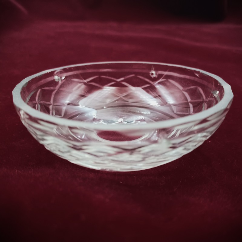 1950s chandelier bobeche - drip pan