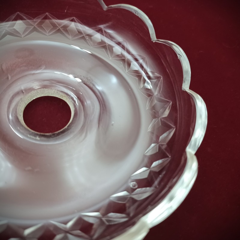 VINTAGE CHANDELIER GLASS BOBECHE