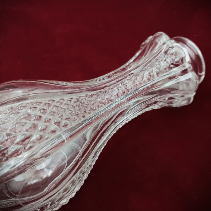 Glass Chandelier Stem Decorative Vase Shape Replacement Part 170mm height