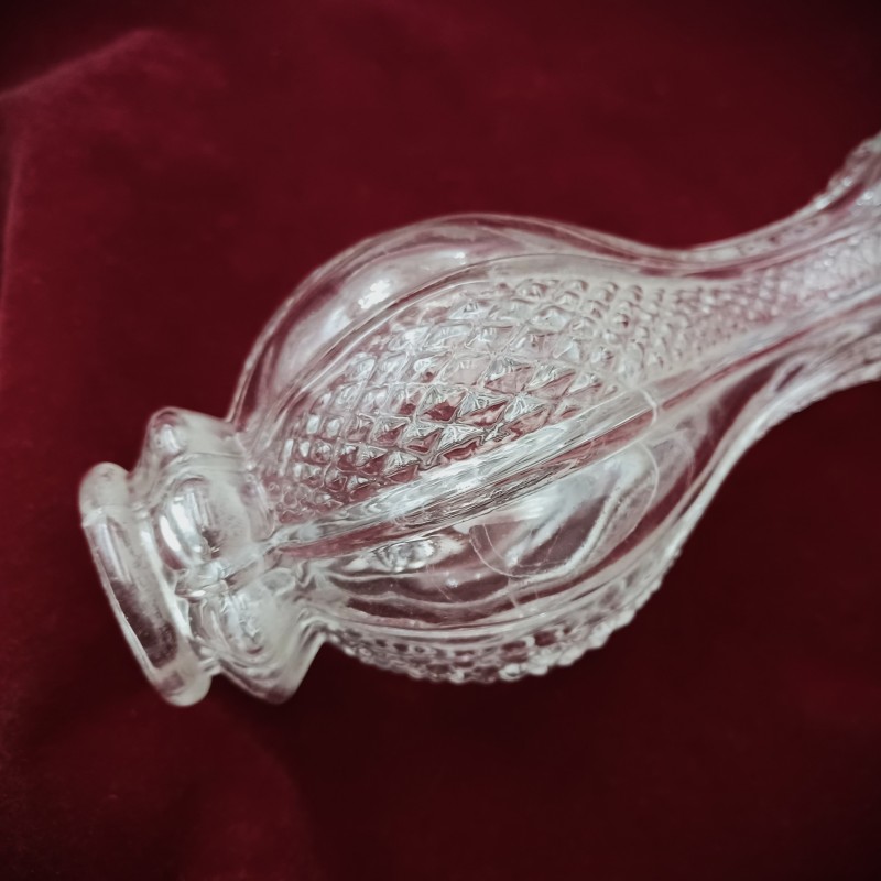 Glass Chandelier Stem Decorative Vase Shape Replacement Part 170mm height