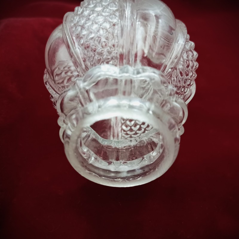 Glass Chandelier Stem Decorative Vase Shape Replacement Part 170mm height