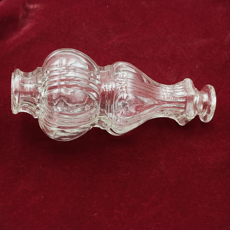 Decorative Clear Glass Centre Stem for Chandelier Restoration