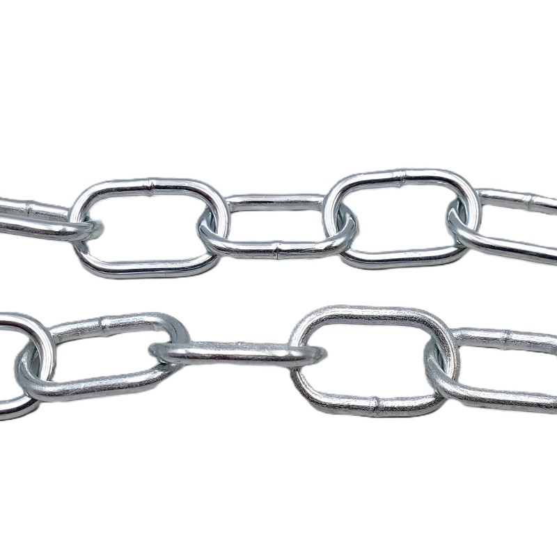 Chandelier Chain 50kg Max Welded Link 1 Inch Silver Finish