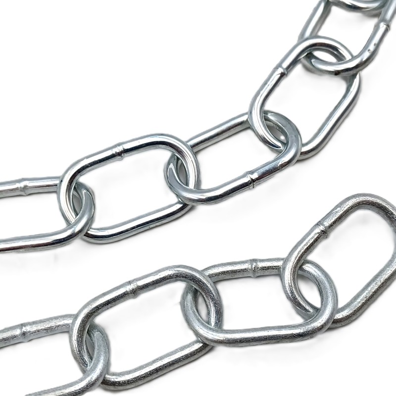 Chandelier Chain 50kg Max Welded Link 1 Inch Silver Finish
