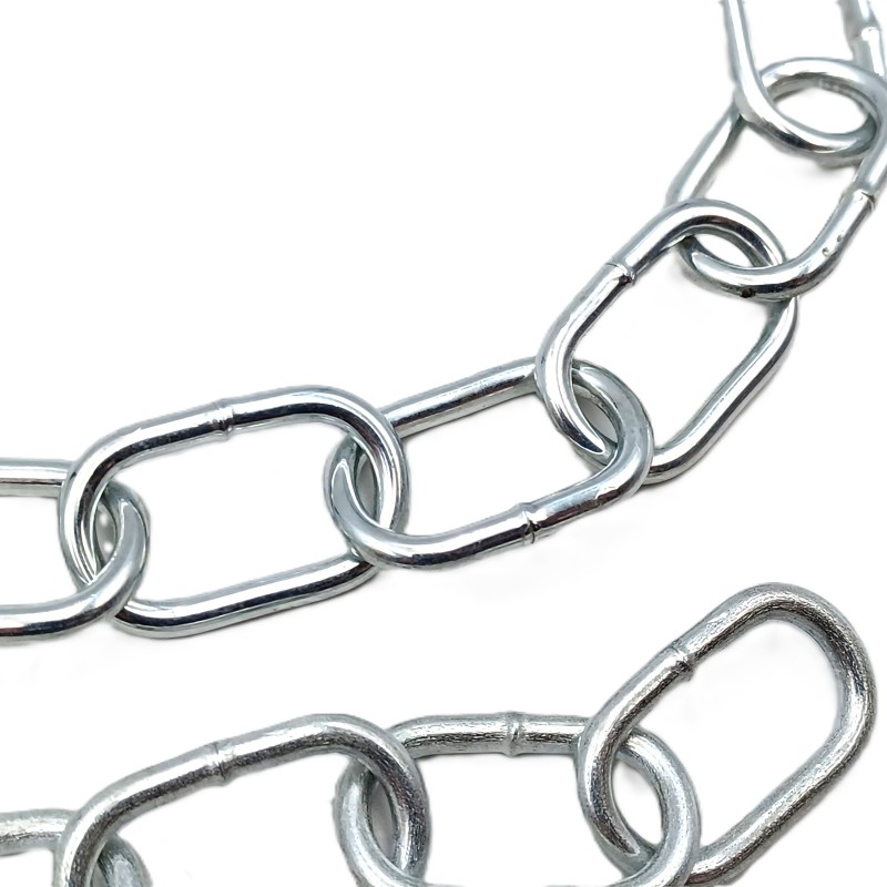 Chandelier Chain 50kg Max Welded Link 1 Inch Silver Finish