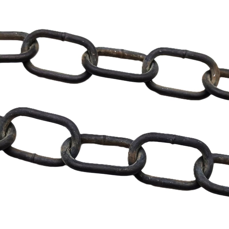 Chandelier Chain Welded Link 1 Inch in dark antique 50kg Max 