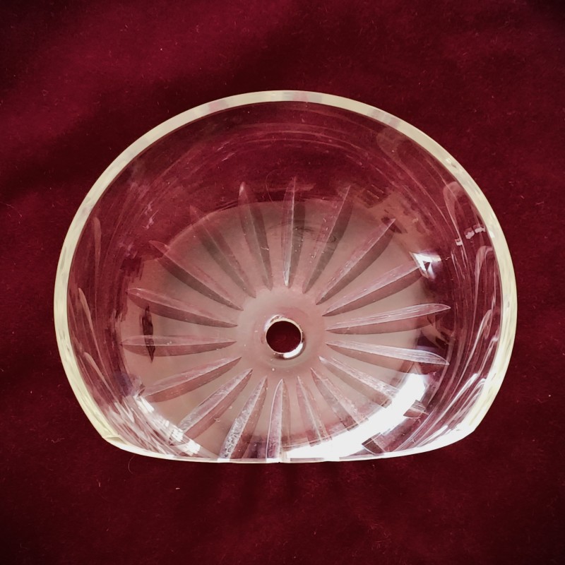 Antique Wall Light Receiver Plate Glass