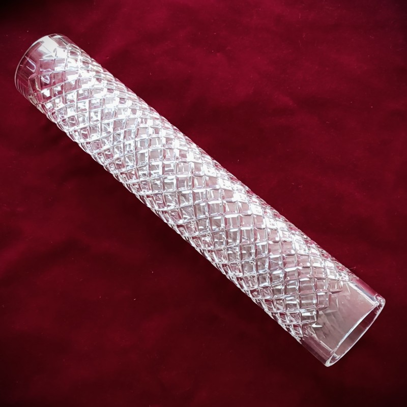 Crystal Chandelier hand cut Stem spacer