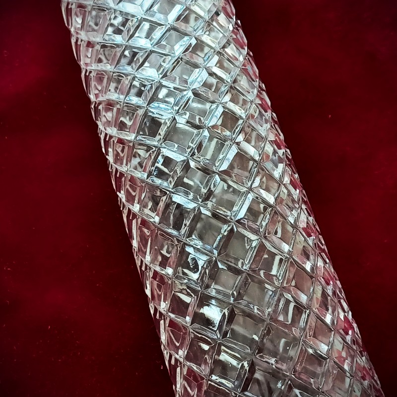 Crystal Chandelier hand cut Stem spacer