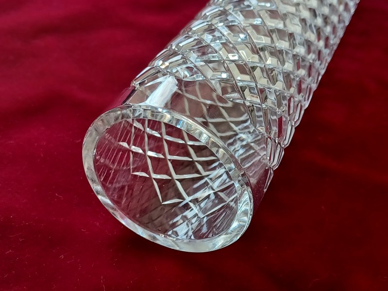 Crystal Chandelier hand cut Stem spacer