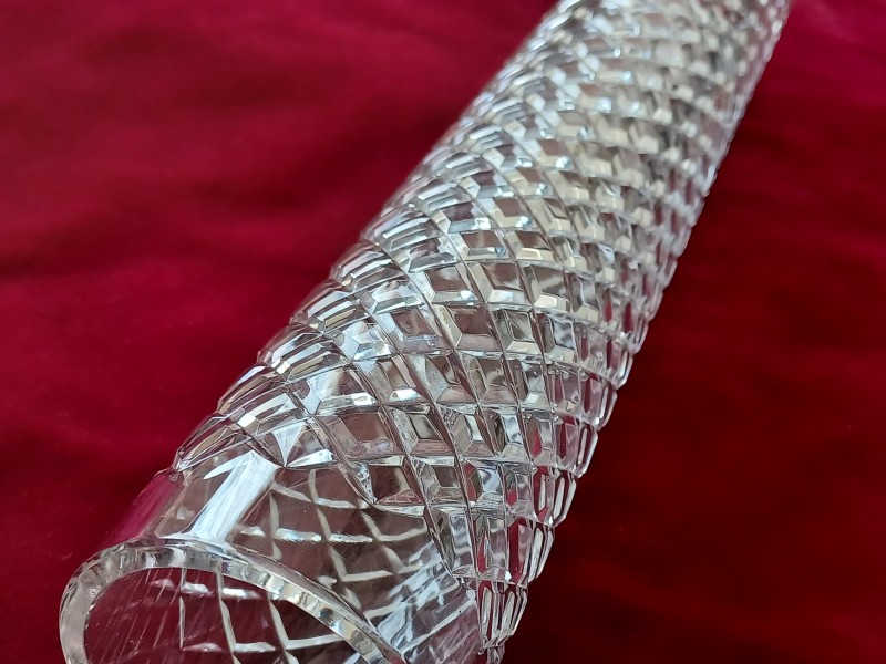 Crystal Chandelier hand cut Stem spacer