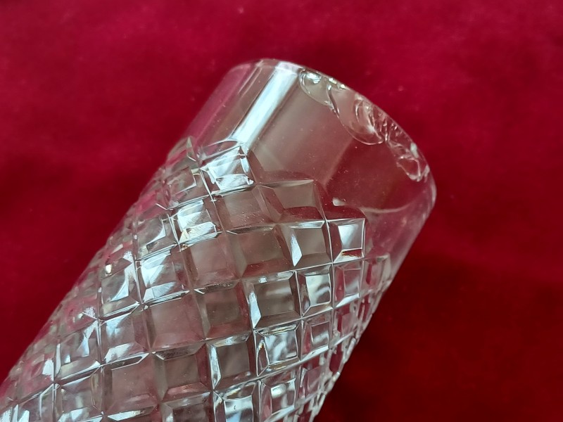 Crystal Chandelier hand cut Stem spacer