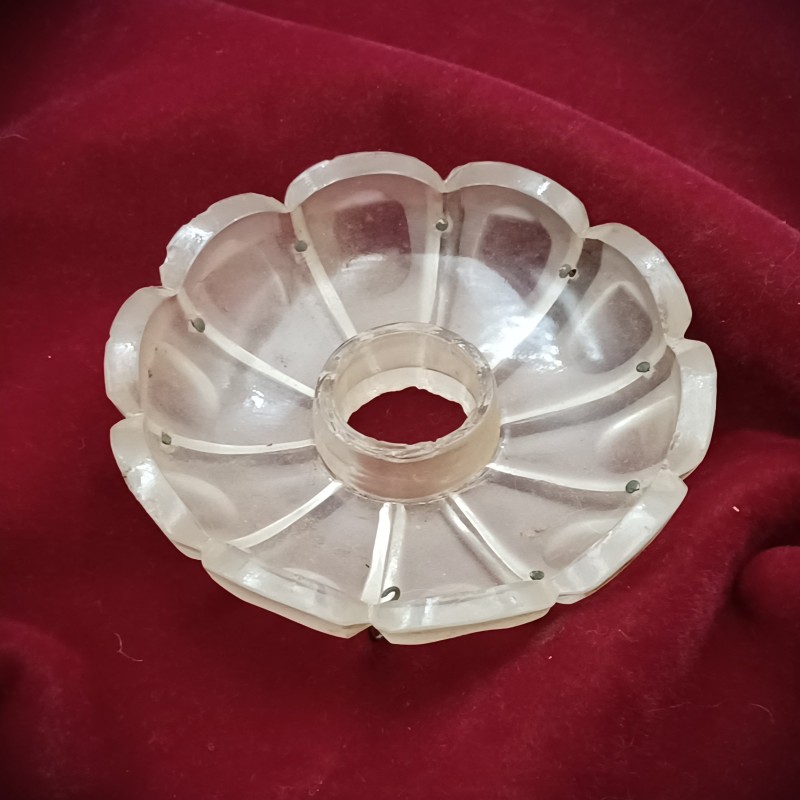 Antique chandelier grease pan
