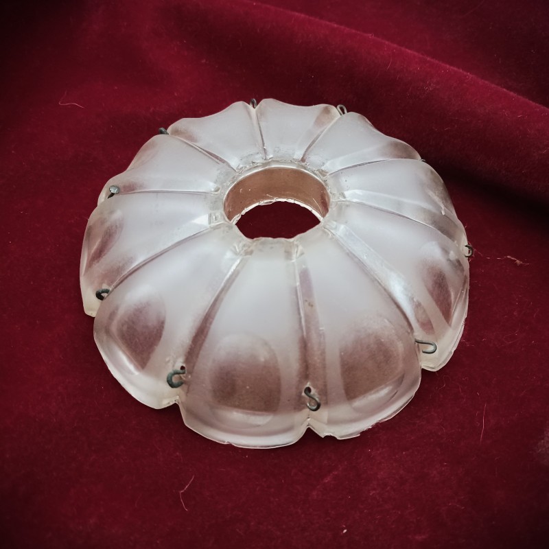 Antique chandelier grease pan