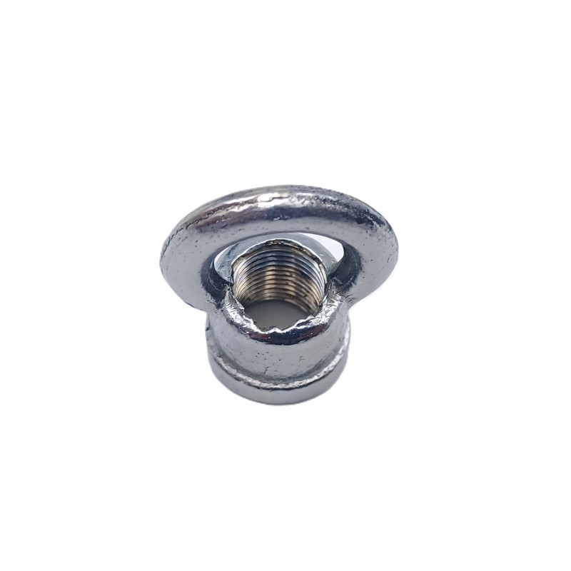 chandelier ceiling  hook closed loop in chrome 10mm thread 22mm diameter 