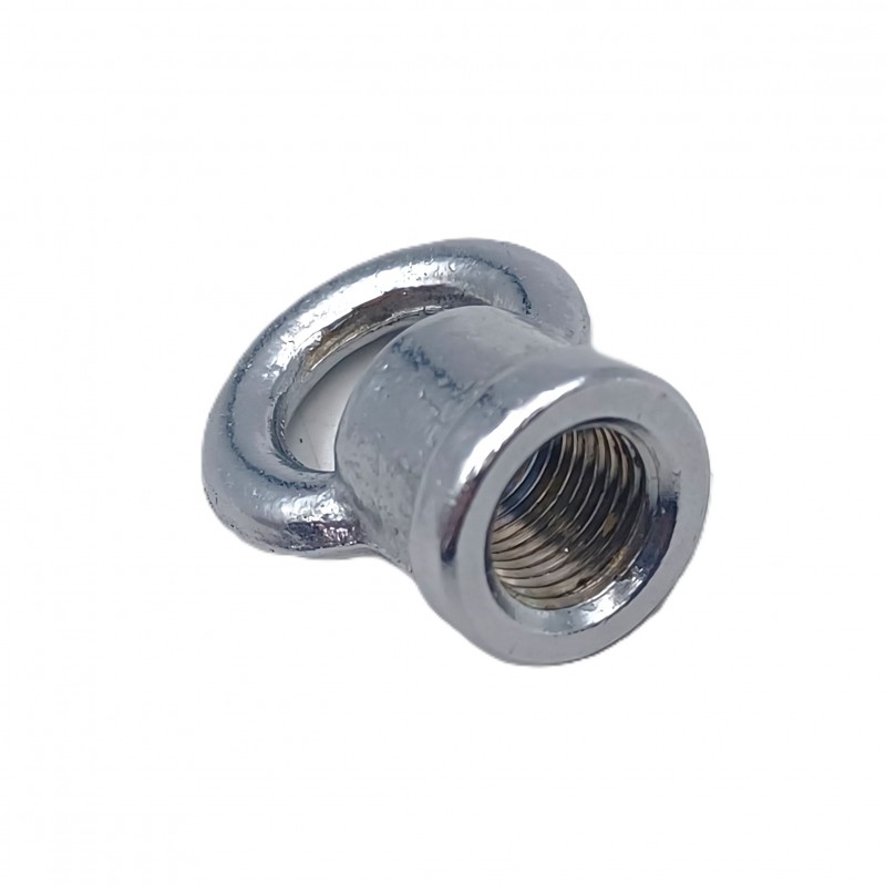 chandelier ceiling  hook closed loop in chrome 10mm thread 22mm diameter 