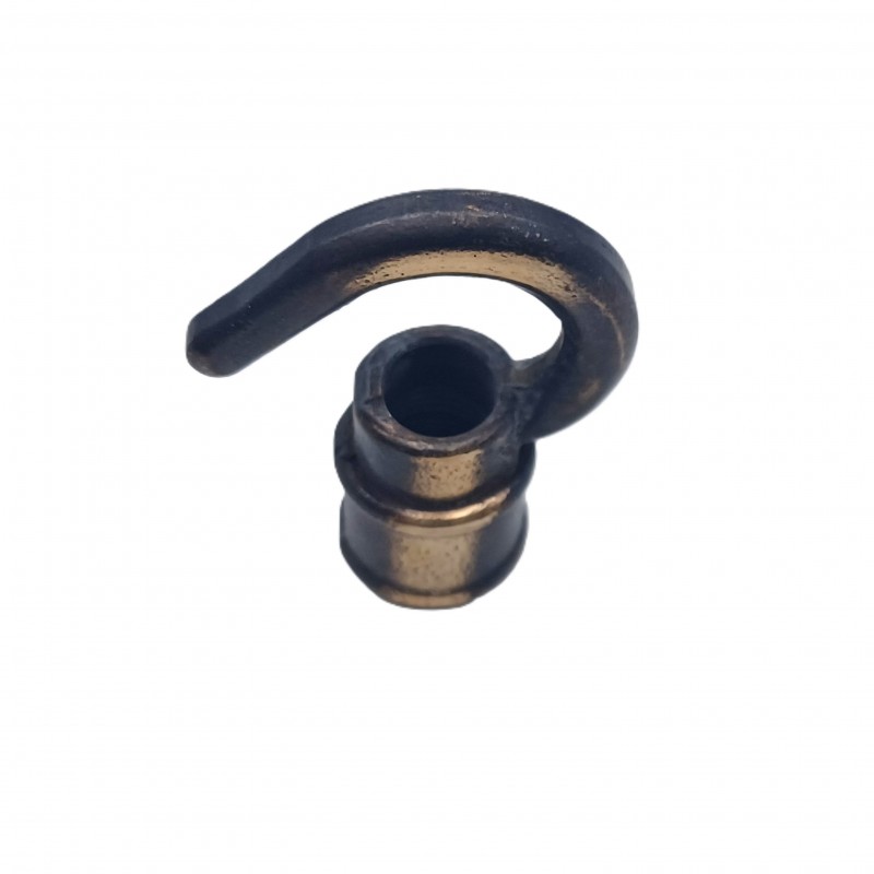 Chandelier hook open hook brushed antique 10mm female thread 