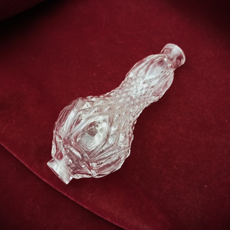 SMALL GLASS STEM COLUMN