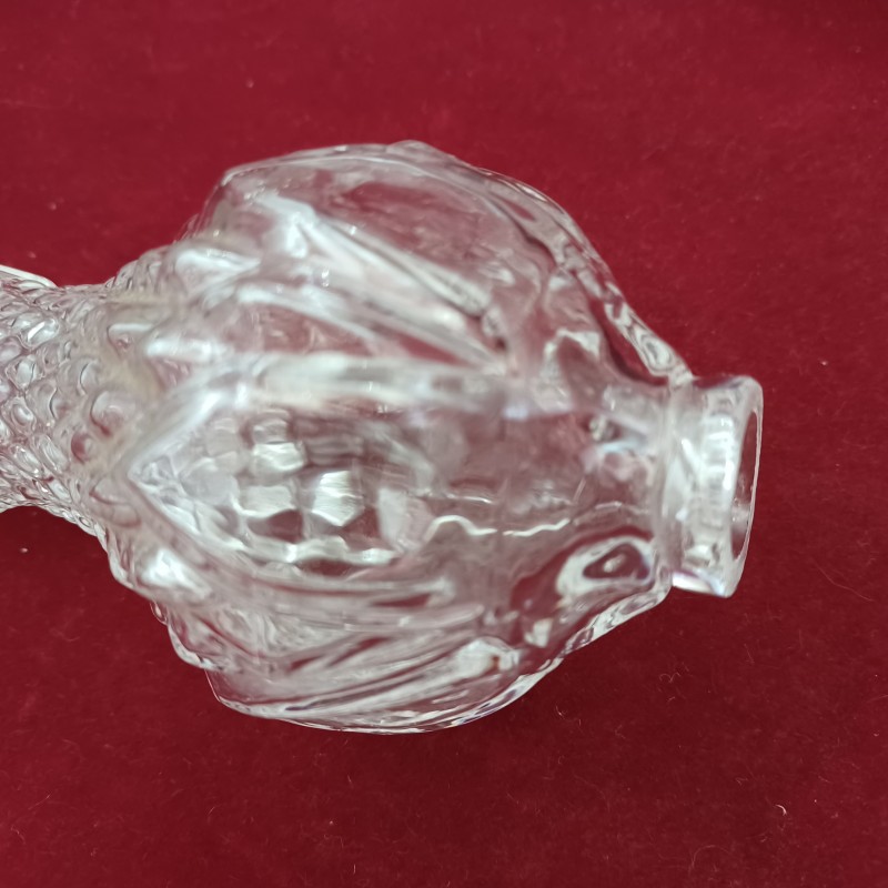 SMALL GLASS STEM COLUMN