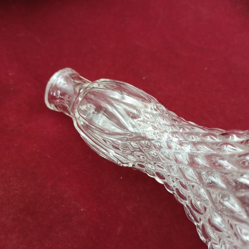 SMALL GLASS STEM COLUMN