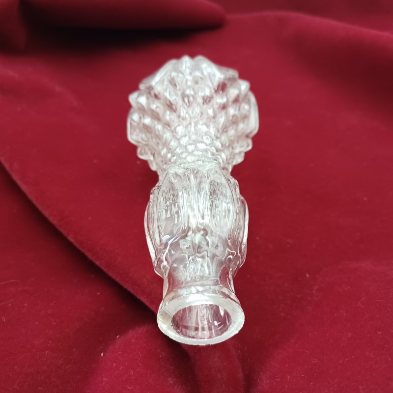 SMALL GLASS STEM COLUMN