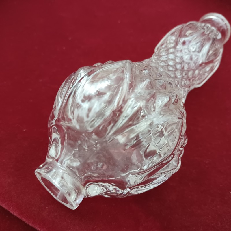 SMALL GLASS STEM COLUMN