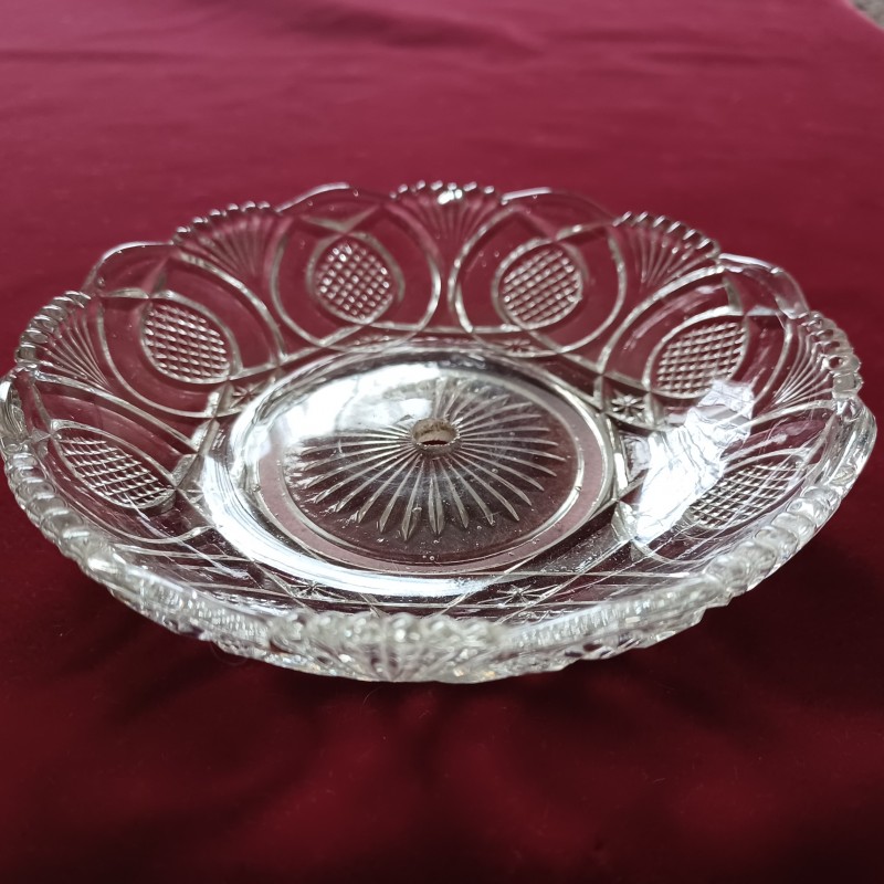 Chandelier glass wax catcher pan 