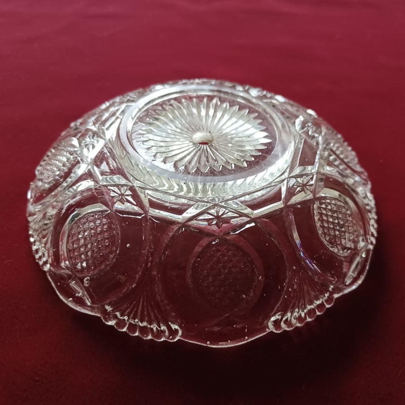 Chandelier glass wax catcher pan 