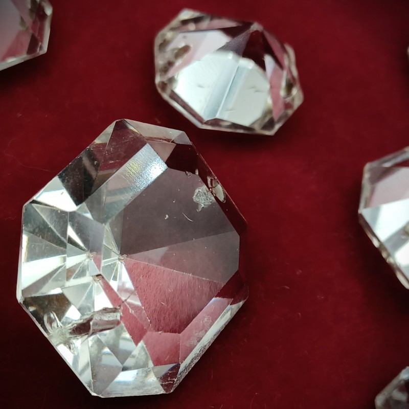 Chandelier Buttons Hand Cut