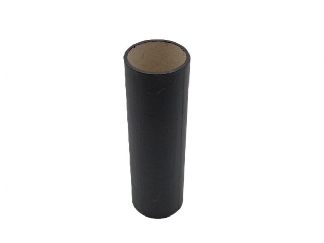 Candle Tubes Black Tube Card 100mm x 26mm  