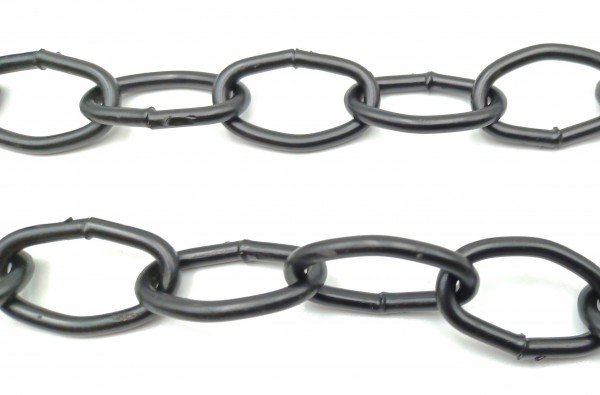 Chandelier Chain 50kg Max Welded Link 1 Inch black Finish