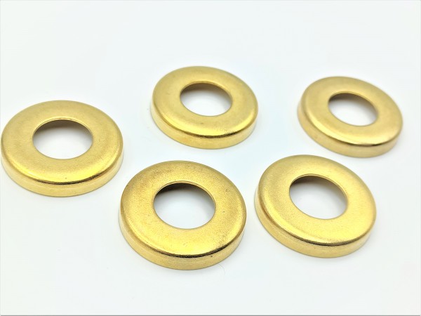 Brass Pressed Washer with 13mm centre hole