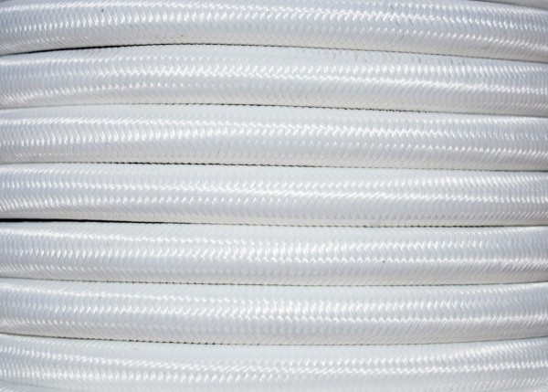 PVC OVERBRAID 2 CORE BRIGHT ELECTRIC CABLE