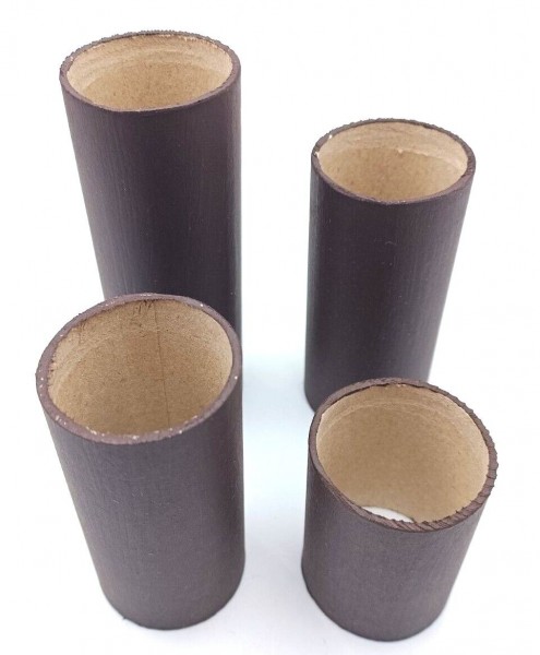 Brown Card Candle Tubes 32mm Internal Diameter 