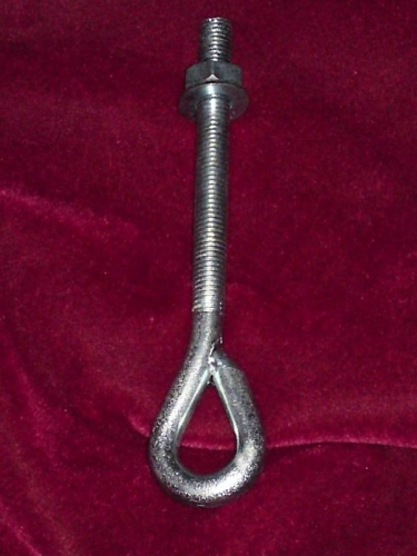 chandelier hook closed loop heavy duty 150mm