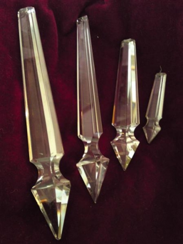 Crystal Chandelier spear drops 