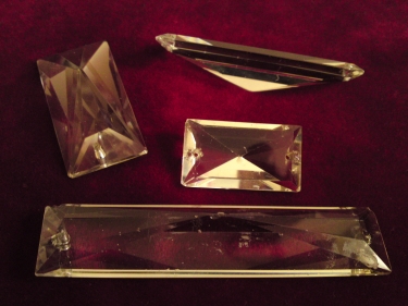 crystal chandelier coffin - victorian - edwardian