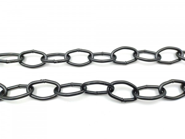 Chandelier Chain 50kg Max Welded Link 1 Inch black Finish