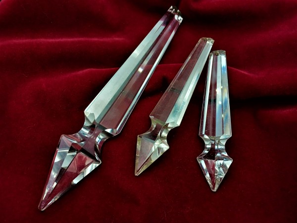 Crystal Chandelier spear drops 