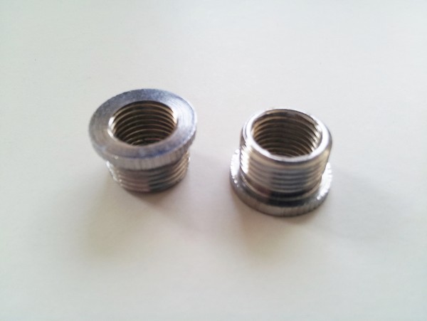 Chromed Solid Brass Reducer sold in singles