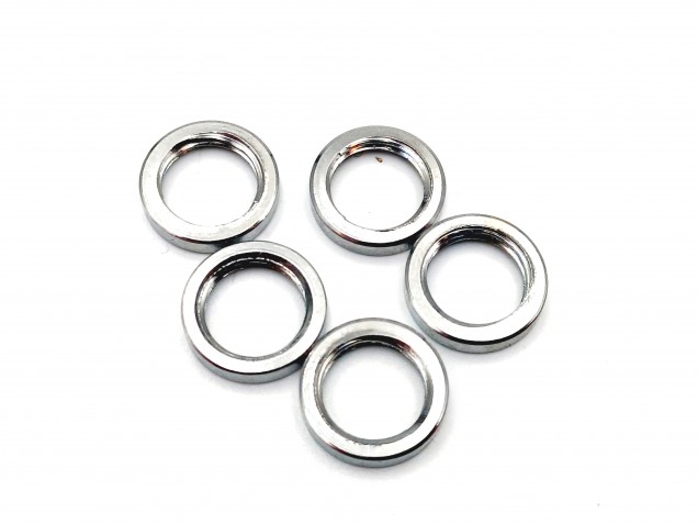 M10 CHROME SOLID BRASS RING NUTS M10 THREAD