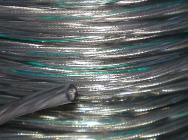 Clear 3 Core PVC  Electrical Cable 0.75mm